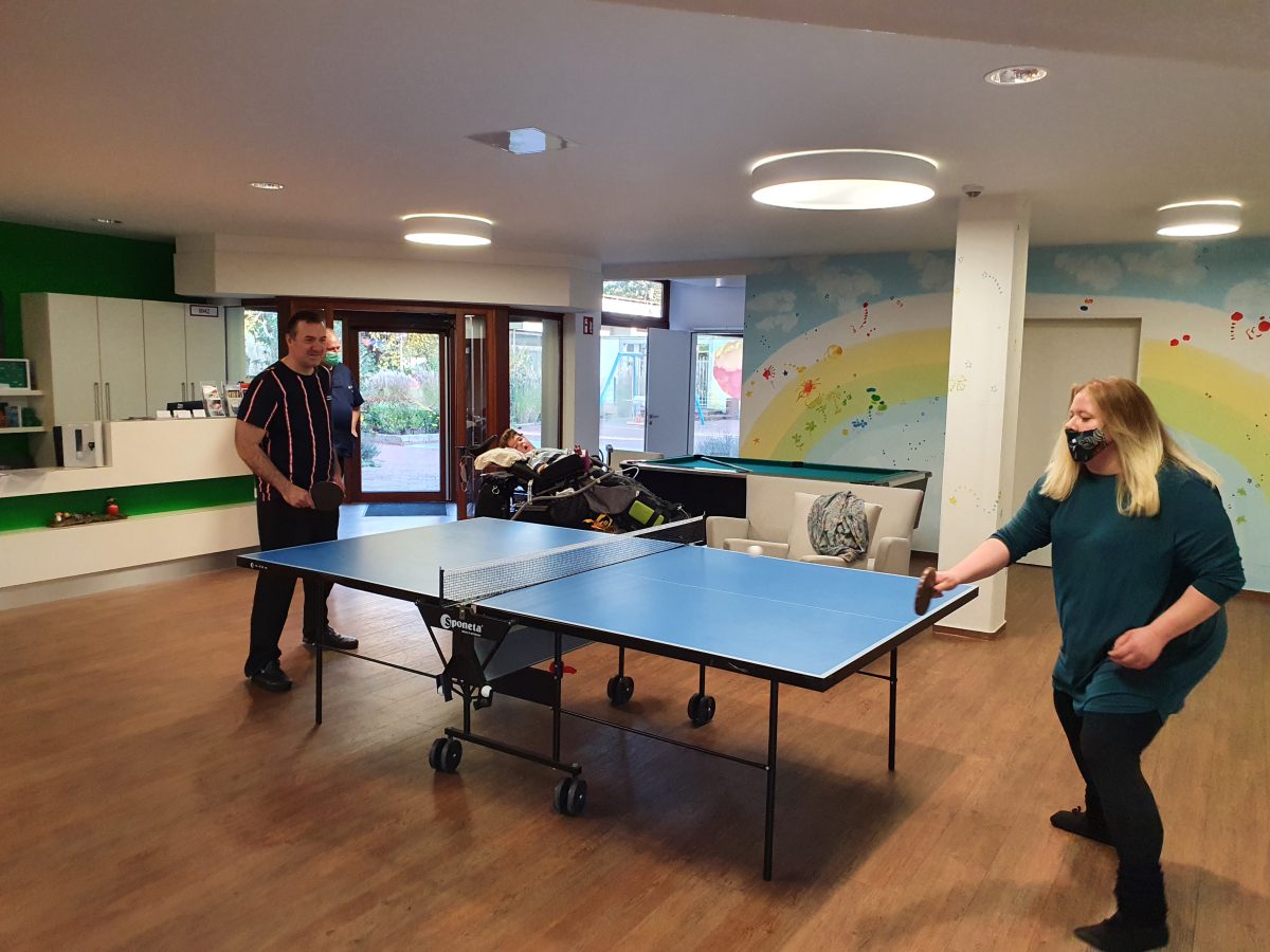 2020 - Auch der Sport darf im Kinderhospiz nicht fehlen