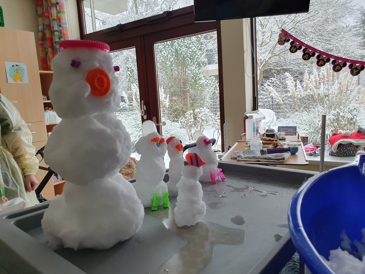 2022 - ... und jetzt noch ein Schneemann im Haus?!