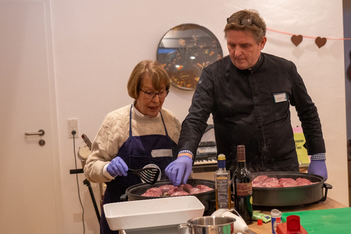 2024 - Gemeinsames Kochen mit unserem Förderverein